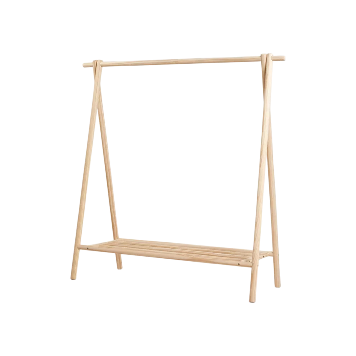Wooden Clothes Rack