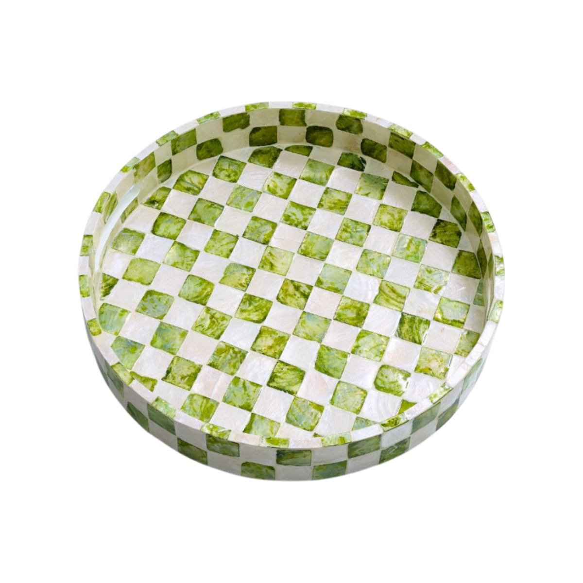 Capiz Serving Trays with Handles