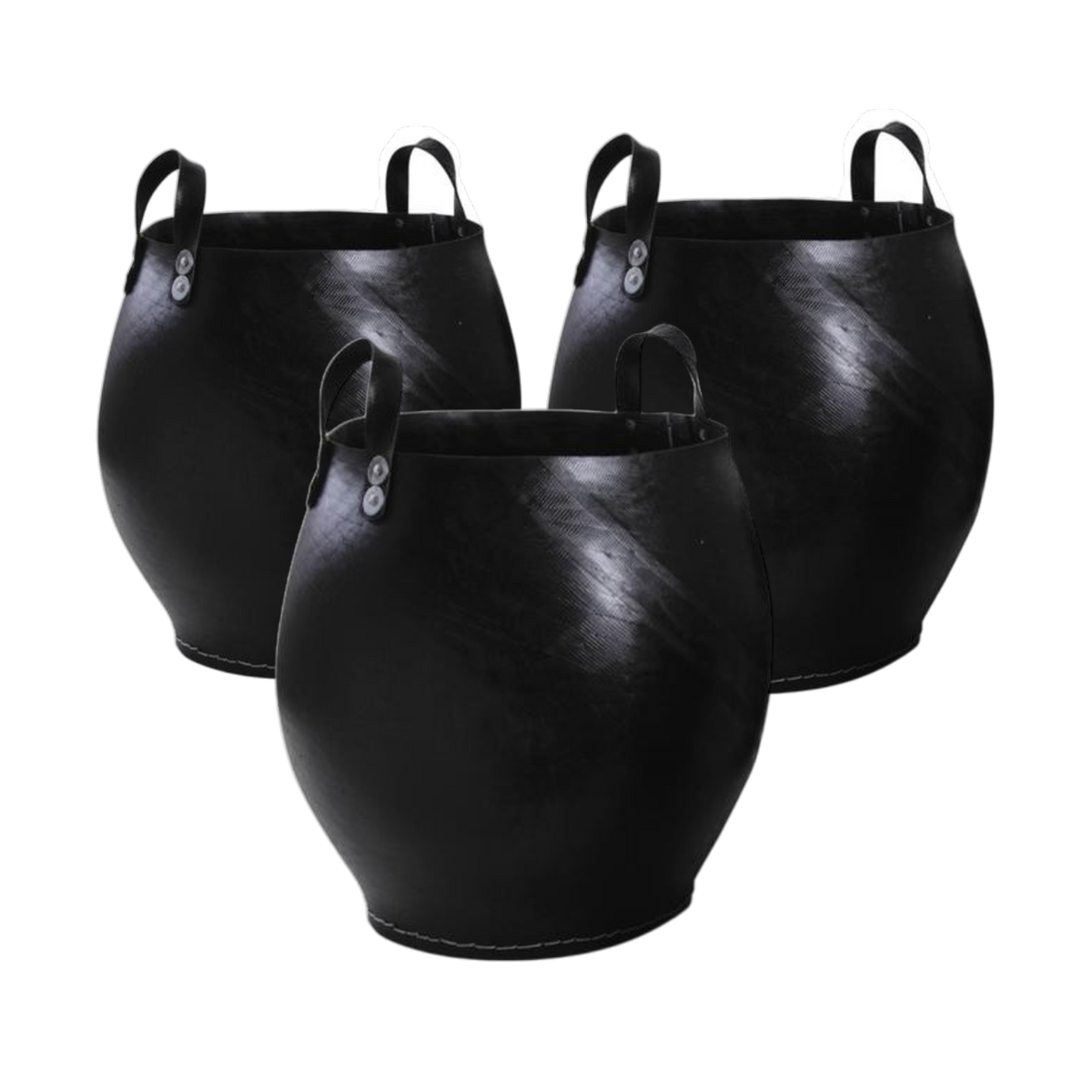 Oval Recycled Rubber Basket