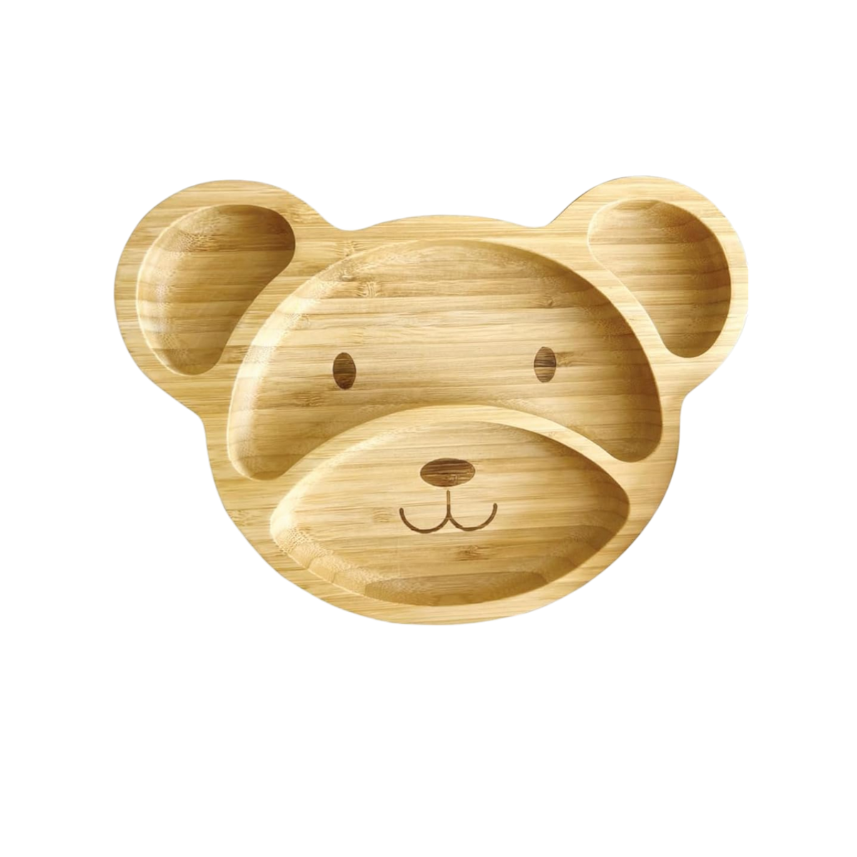 Bamboo Animal Feeding Tray for Kids