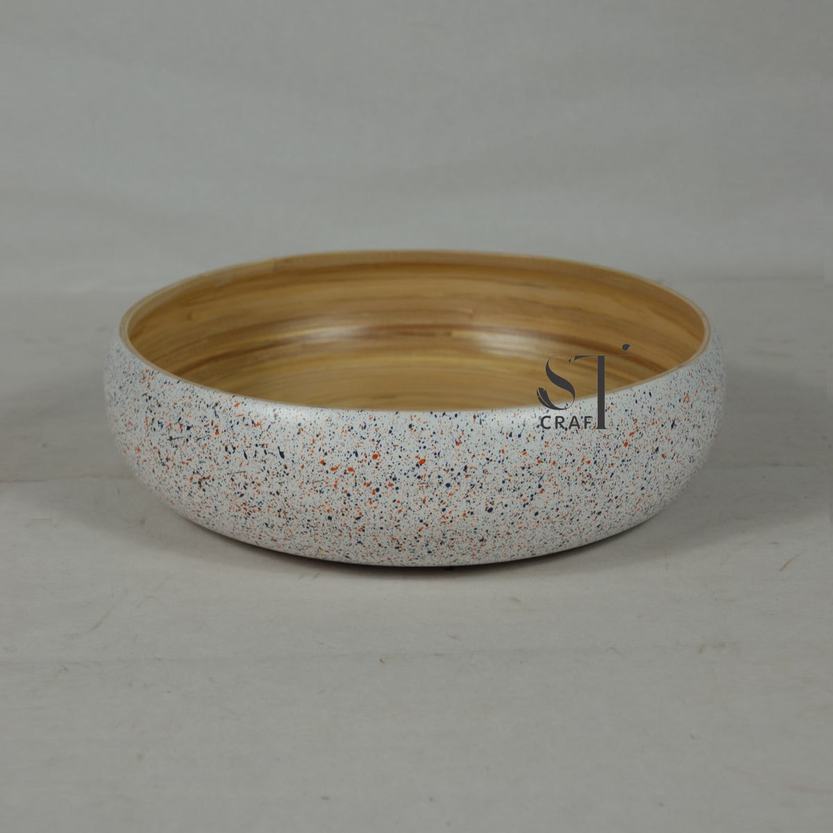 Spun Bamboo Salad Bowl from Viet Nam
