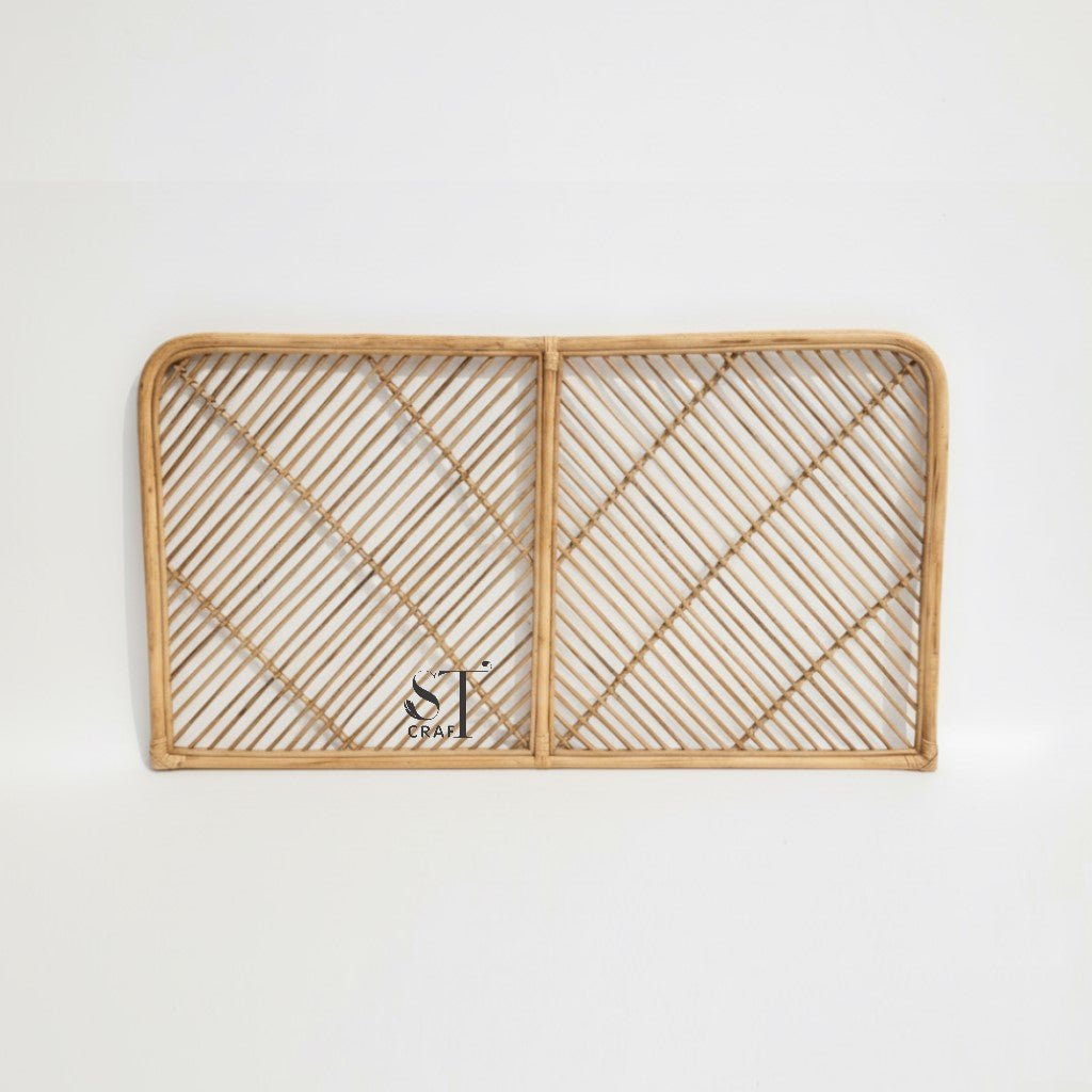 Rattan Headboard for Bedroom