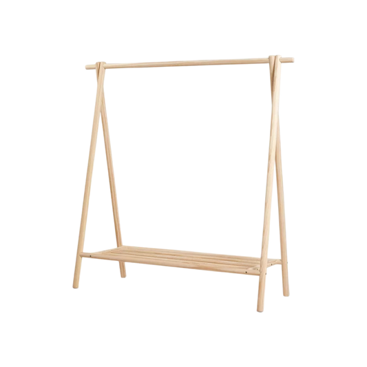 Wooden Clothes Rack