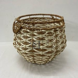Rattan Woven Basket with Handle