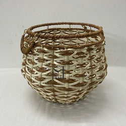 Rattan Woven Basket with Handle