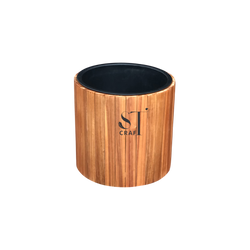 Wooden Planter Pots – Set of 3