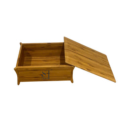 Handcrafted Bamboo Urn Box