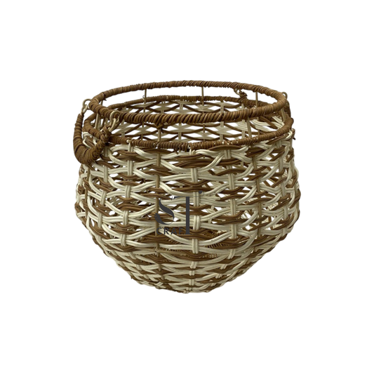 Rattan Woven Basket with Handle
