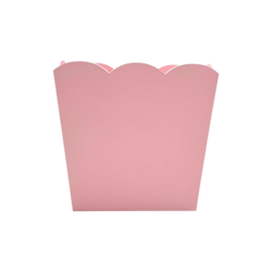 Scalloped MDF Storage Bins – Pink Color