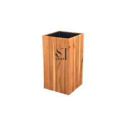 Wooden Planter Pots – Set of 3