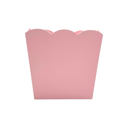 Scalloped MDF Storage Bins – Pink Color