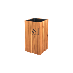 Wooden Planter Pots – Set of 3