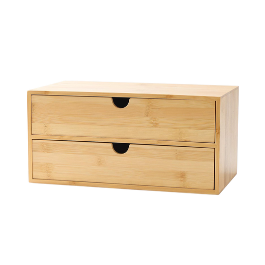 Bamboo Desk Drawer Organizer