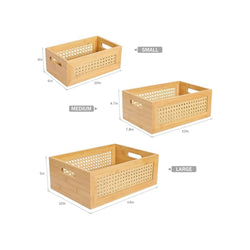 Bamboo & Rattan Storage Crates