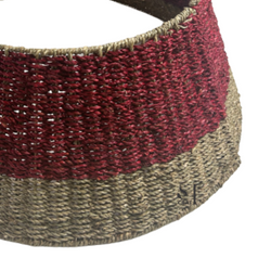 Seagrass Christmas Tree Collar Warm Colored