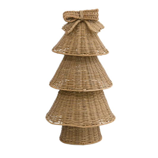 Rattan Christmas Tree