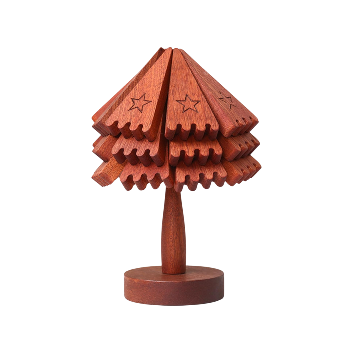 Christmas Tree Wooden Trivets