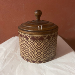 Wooden Spice Jars for Ramanda