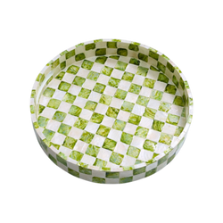 Capiz Serving Trays with Handles
