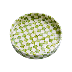 Capiz Serving Trays with Handles