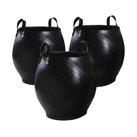 Oval Recycled Rubber Basket