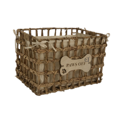 Water Hyacinth Seagrass Pet Toy Basket