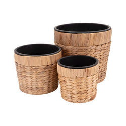 Water Hyacinth Planter Pots with Liner