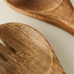 Wooden Spoon And Fork For Salad From Viet Nam