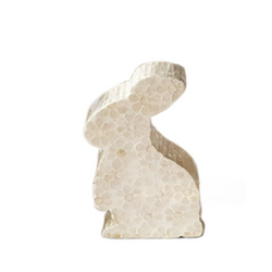 Mother Of Pearl Easter Bunny From Viet Nam