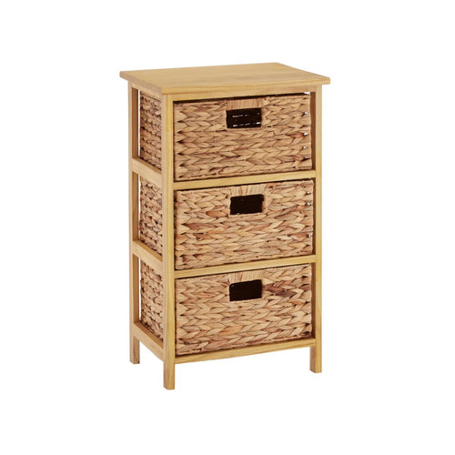 Wooden Cabinet with 3 drawers
