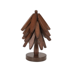 Christmas Tree Wooden Coasters