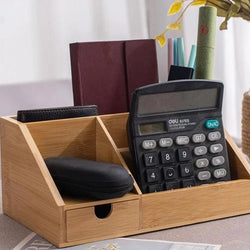 Bamboo Desk Organizer