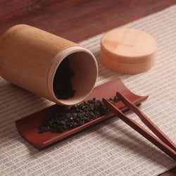 Bamboo Handmade Tea Caddy