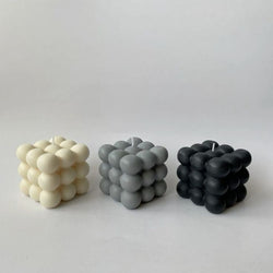 Cube Soy Wax Candle Scented