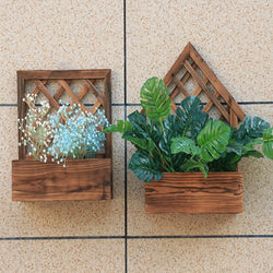 Wooden Flower Box Planter