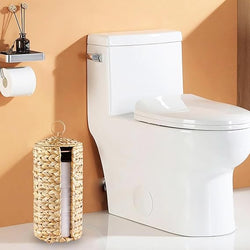 Water Hyacinth Toilet Paper Basket