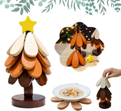 Set 4 Wooden Trivets
