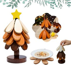 Set 4 Wooden Trivets