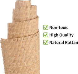 Rattan Webbing Roll Closed Weaving