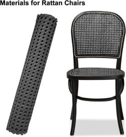 Rattan Webbing Grey Open Weaving Cane