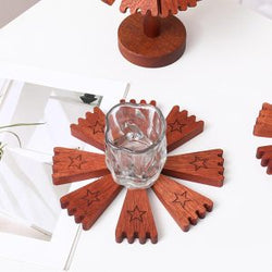 Christmas Tree Wooden Trivets