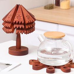 Christmas Tree Wooden Trivets