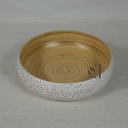 Spun Bamboo Salad Bowl from Viet Nam