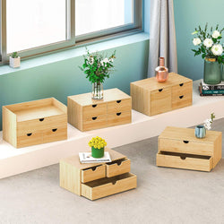 Bamboo Desk Drawer Organizer