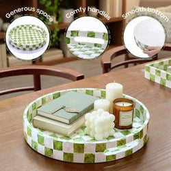 Capiz Serving Trays with Handles