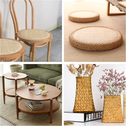 Rattan Webbing Roll Closed Weaving