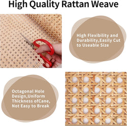 Rattan Webbing Roll Open Weaving
