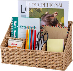 Seagrass Desk Organizer