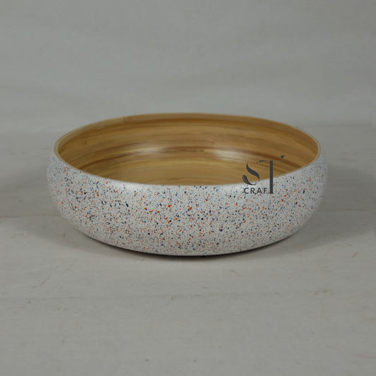 Spun Bamboo Salad Bowl from Viet Nam