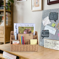 Seagrass Desk Organizer